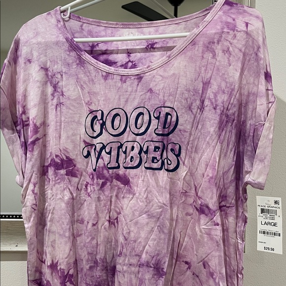 Style & Co Good Vibes Tee - Picture 3 of 9